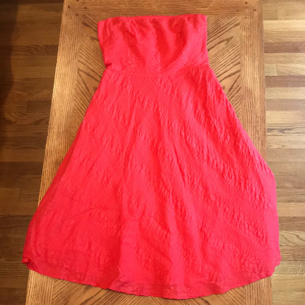 J crew strapless dress size 6